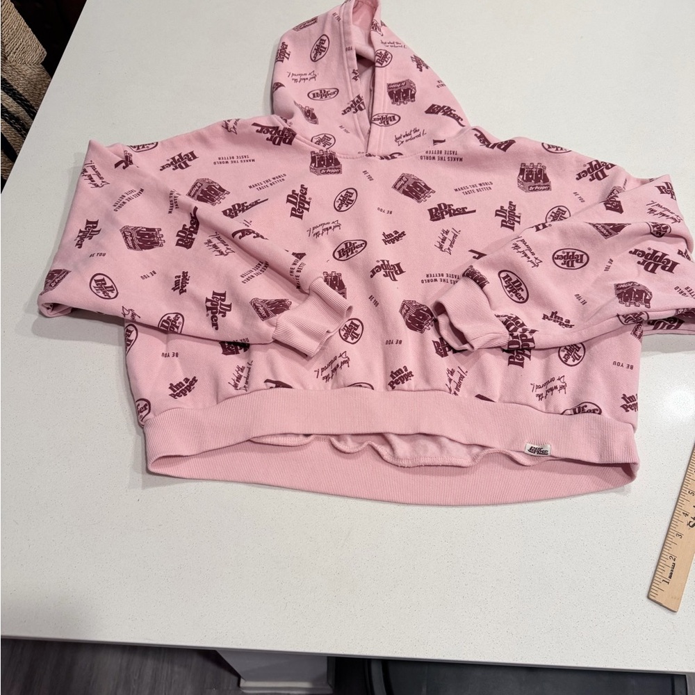 Dr Pepper Pink Graphic Women's Hoodie
